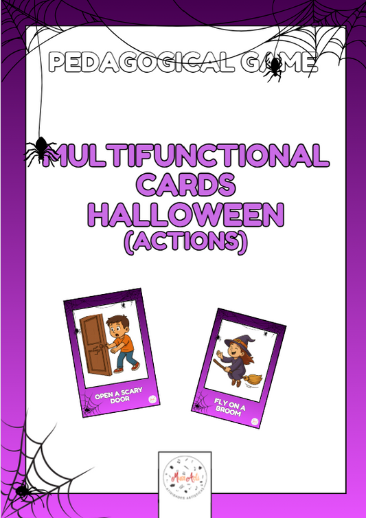 Cartões Multifuncionais - Ações de Halloween