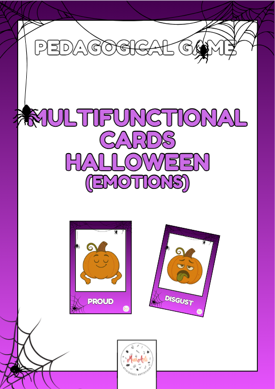 Cartões Multifuncionais - Emoções de Halloween