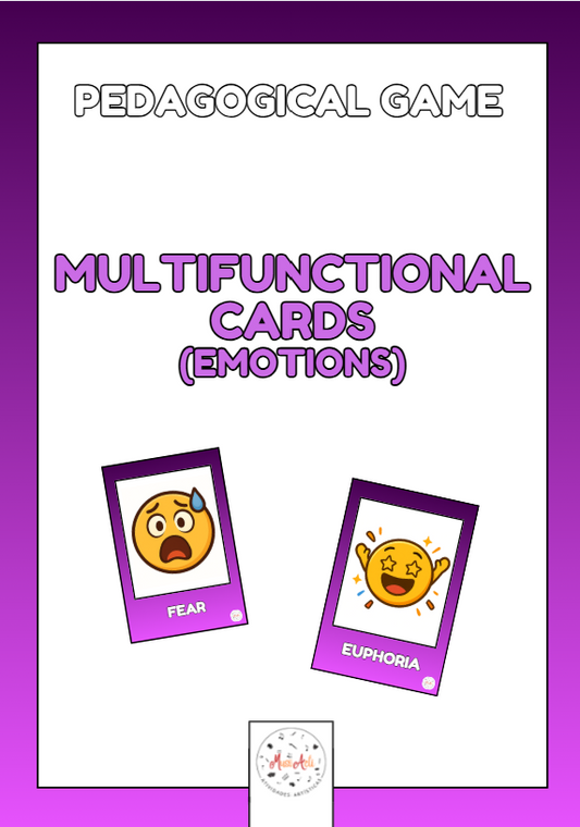 Cartões Multifuncionais - Emoções