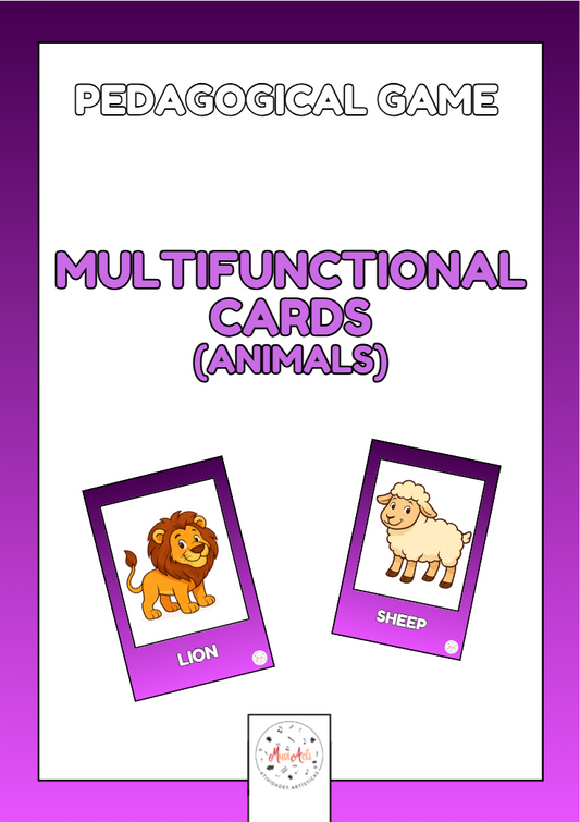 Cartões Multifuncionais - Animais