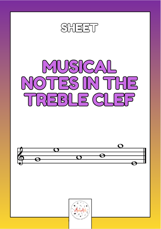 Notas Musicais na Clave de Sol