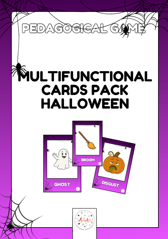 Pack Cartões Multifuncionais de Halloween