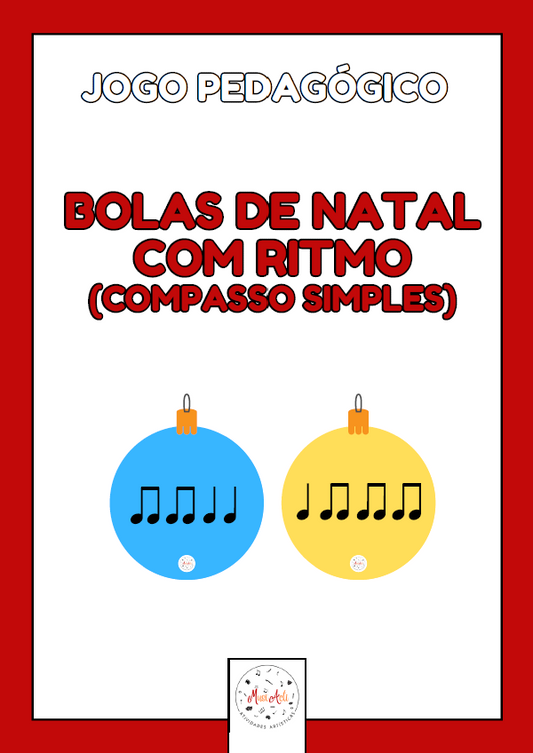 Bolas de Natal com Ritmo (Compasso Simples)
