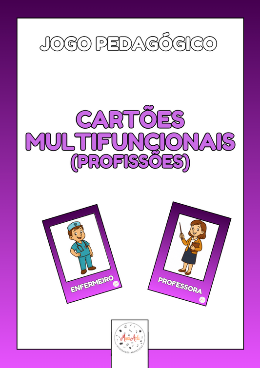 Cartões Multifuncionais - Profissões