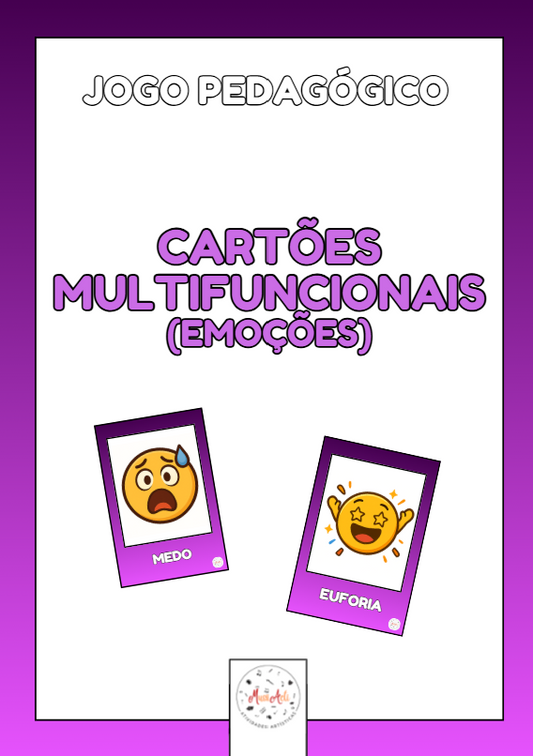 Cartões Multifuncionais - Emoções