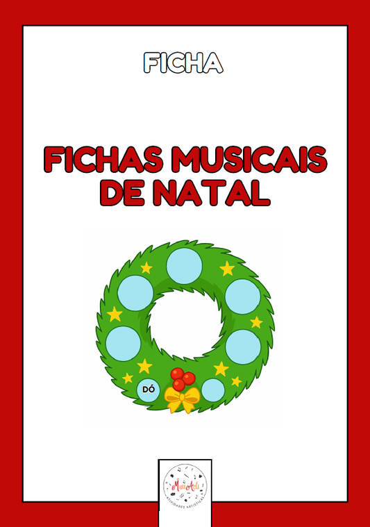 Fichas Musicais de Natal