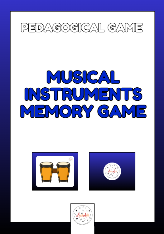 Jogo da Memória dos Instrumentos Musicais