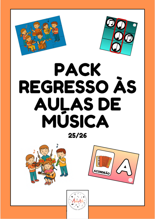Pack Regresso às Aulas de Música 25/26