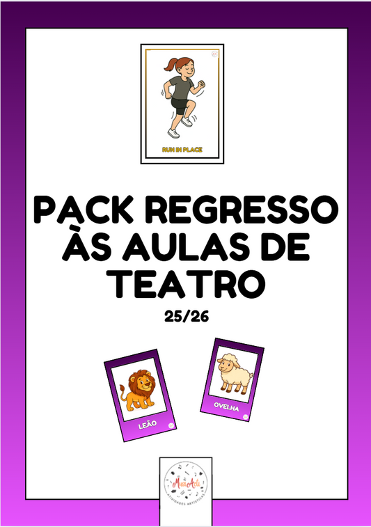 Pack Regresso às Aulas de Teatro 25/26